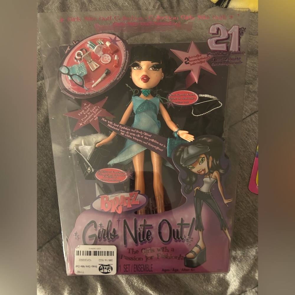 Collectible bratz doll still in packaging